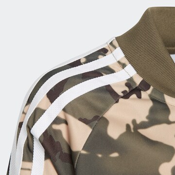 ADIDAS ORIGINALS Sweatsuit 'Camo Sst' in Green