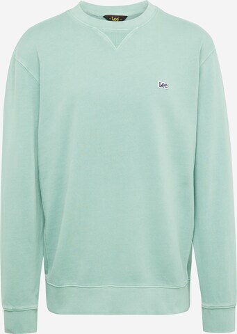 Lee Regular fit Sweatshirt in Groen: voorkant