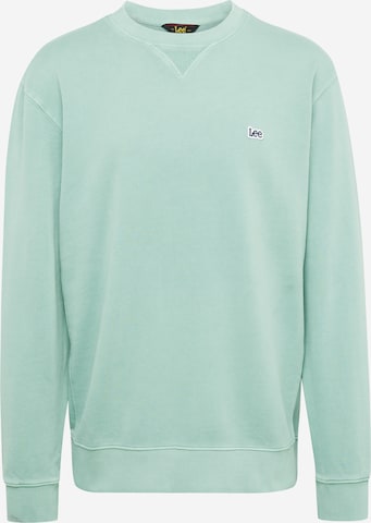 Lee - Regular Fit Sweatshirt em verde: frente