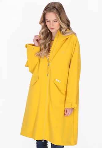 Manteau fonctionnel 'Functional' Schmuddelwedda en jaune : devant