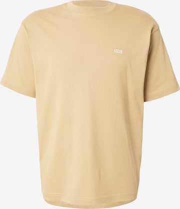 VANS - Camiseta en beige: frente