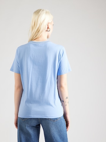 Tricou 'PCRIA' de la PIECES pe albastru