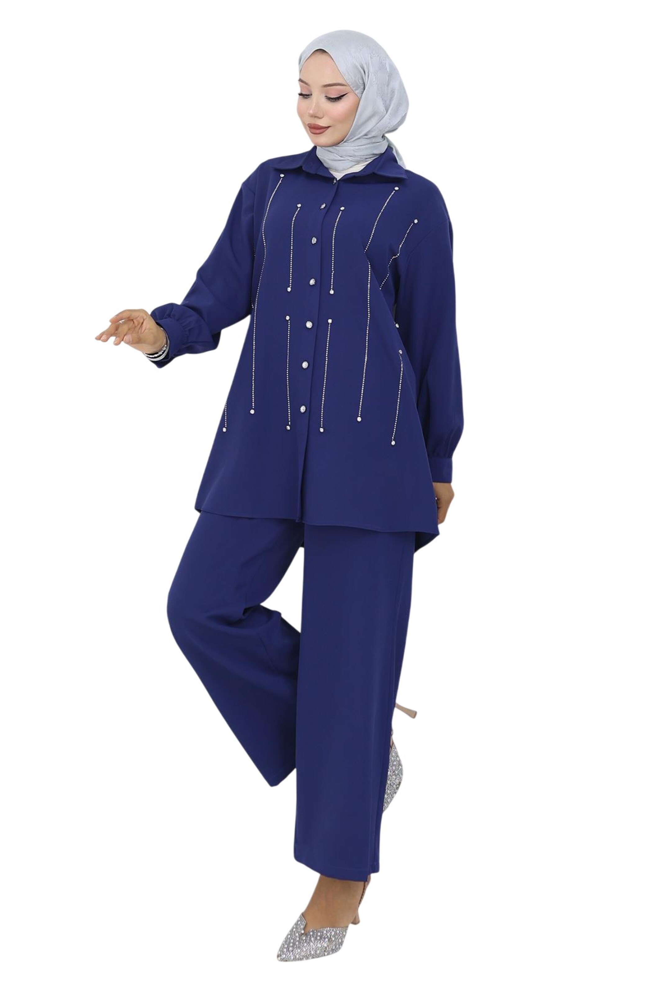 MODAMIHRAM Pantsuit in Blue