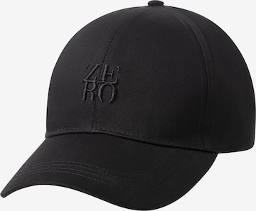 Casquette zero en noir : devant