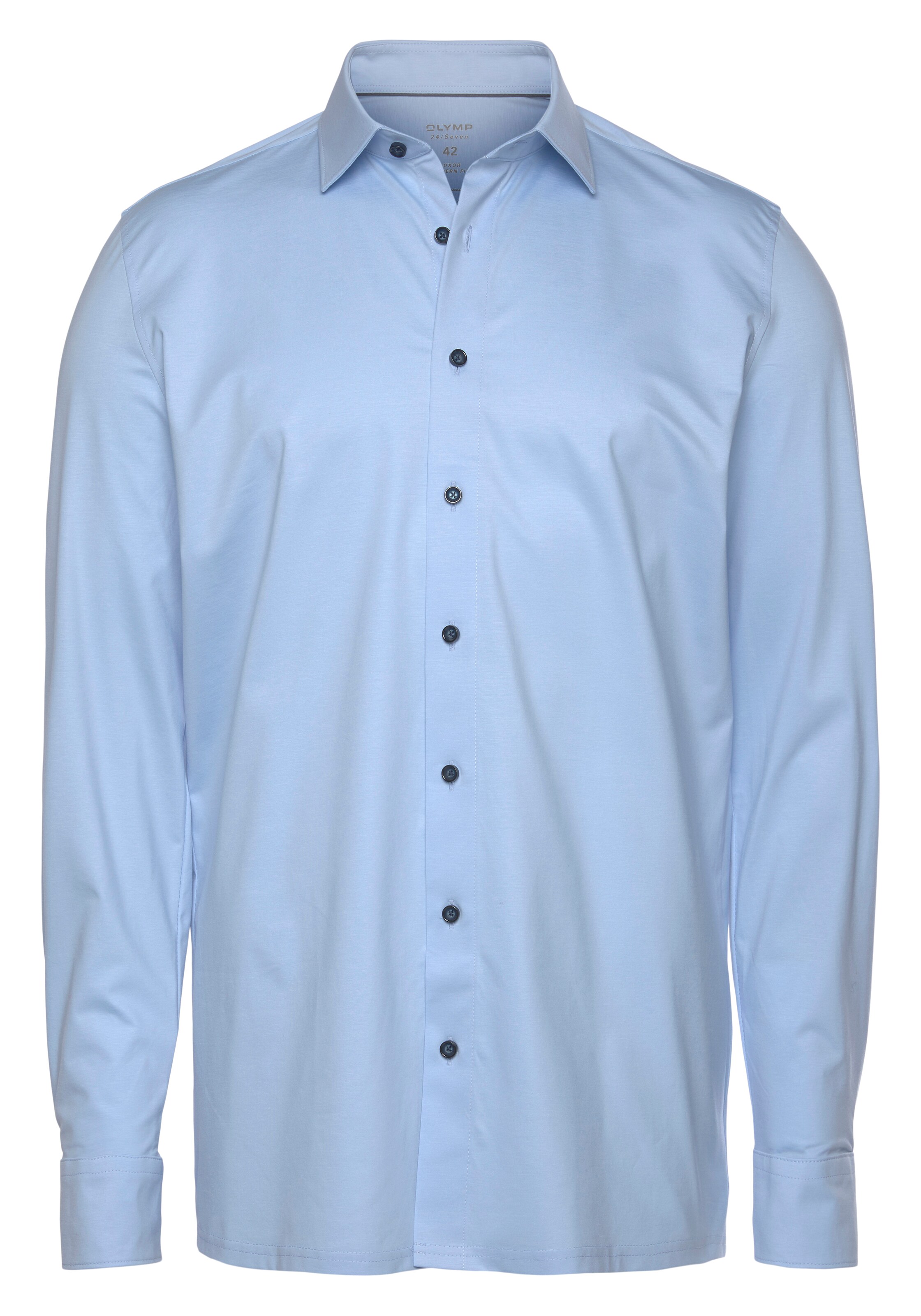OLYMP Hemd in Blau: Vorderseite