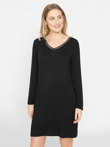 CCDK Copenhagen - Camiseta de noche 'Jacqueline' en negro: frente