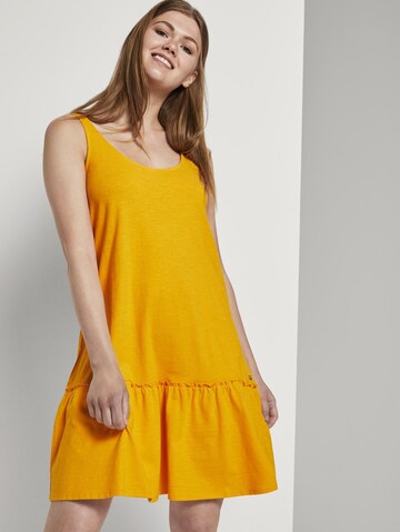 TOM TAILOR DENIM Summer Dress in Yellow