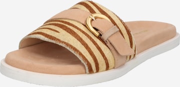 MELVIN & HAMILTON Mules 'Wilma' in Beige: front