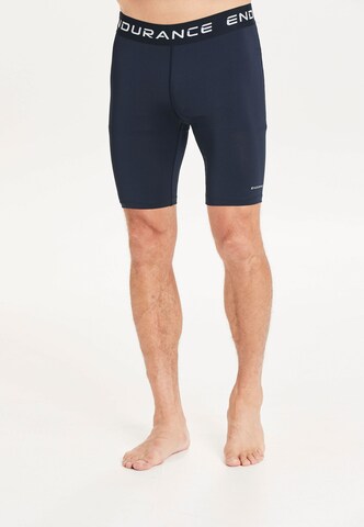 ENDURANCE Slimfit Tights 'Power V2' in Schwarz: Vorderseite