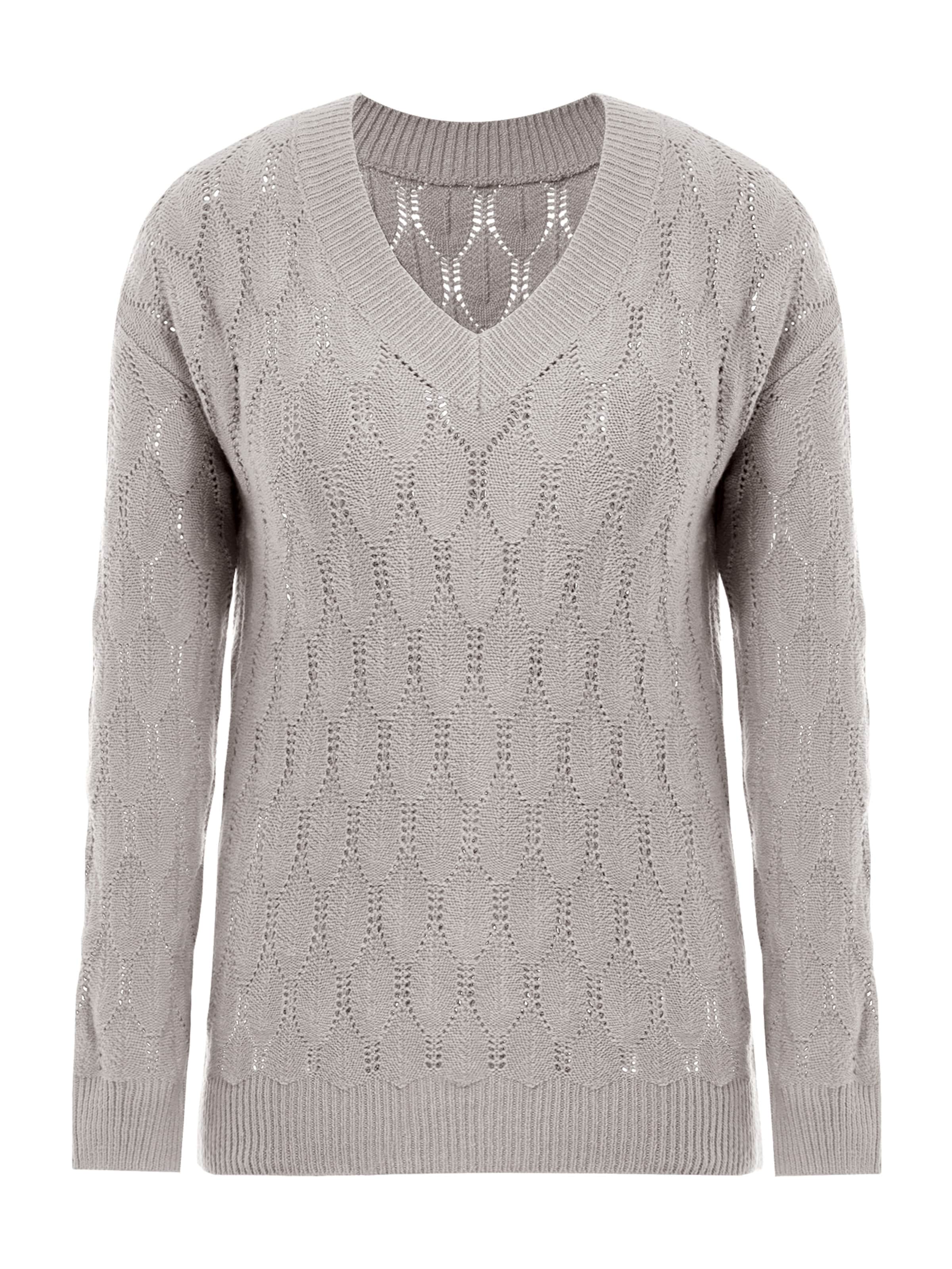 Pull-over Imily Bela en gris : devant