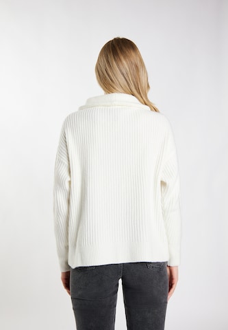 DreiMaster Vintage Пуловер 'Incus' в бяло