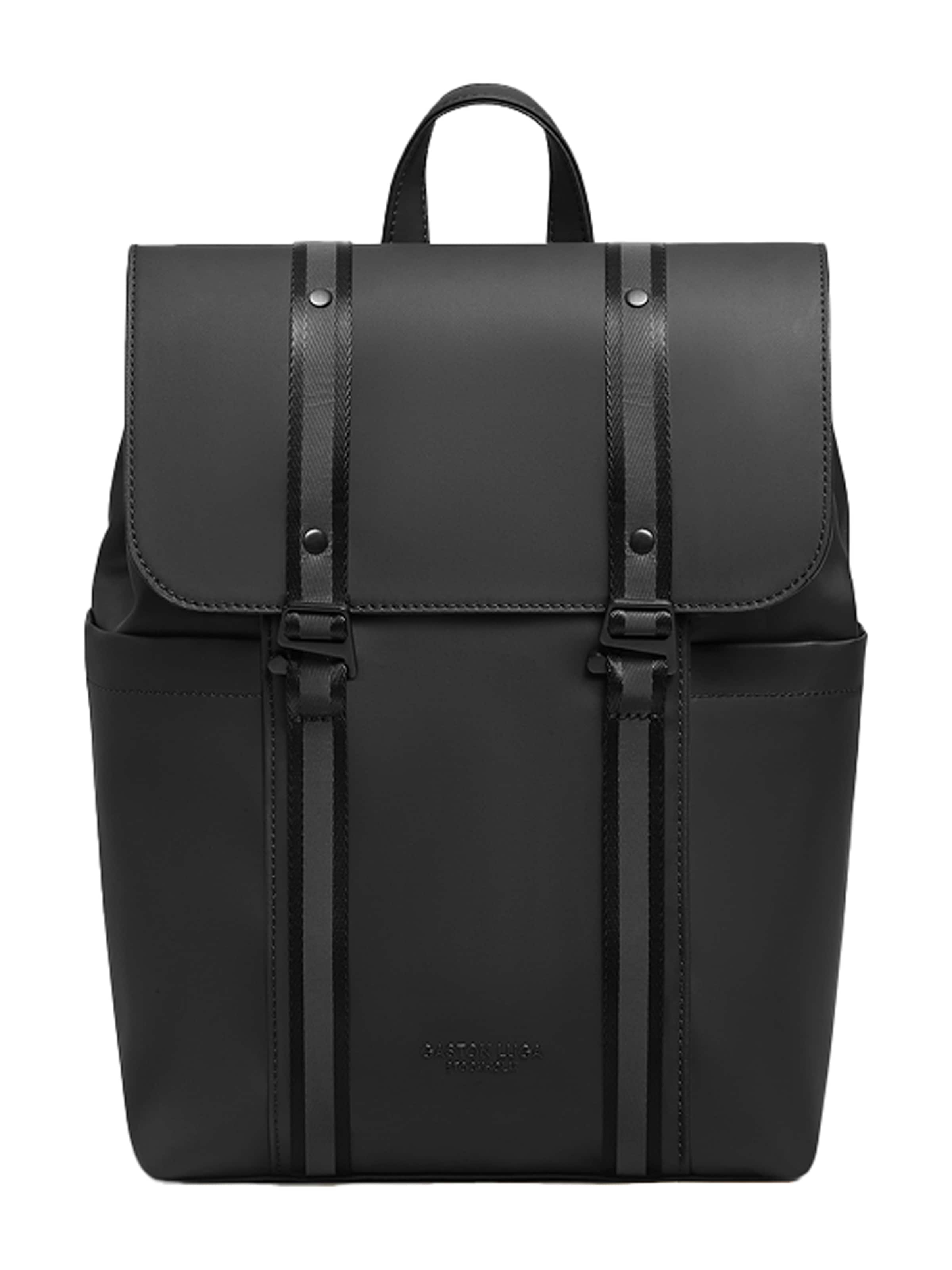 Gaston Luga Σακίδιο πλάτης 'Spläsh' σε μαύρο: μπροστά