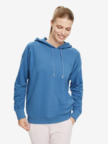 ESPRIT Sportief sweatshirt in Blauw: voorkant