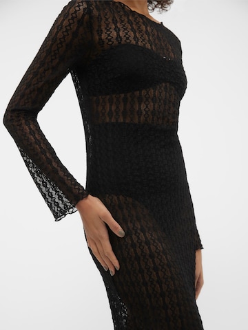 VERO MODA Knitted dress 'Malta' in Black