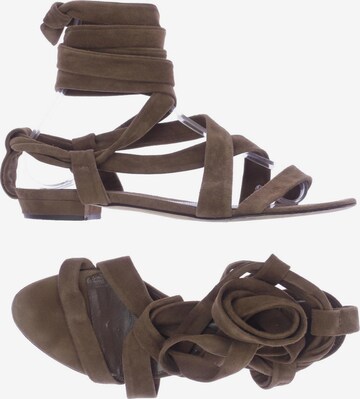 Bally Sandals & High-Heeled Sandals in 38,5 in Brown: front