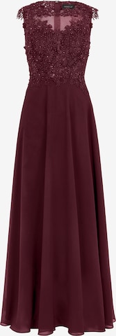 APART Evening Dress in Red: front