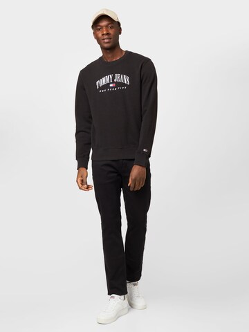 Sweat-shirt Tommy Jeans en noir