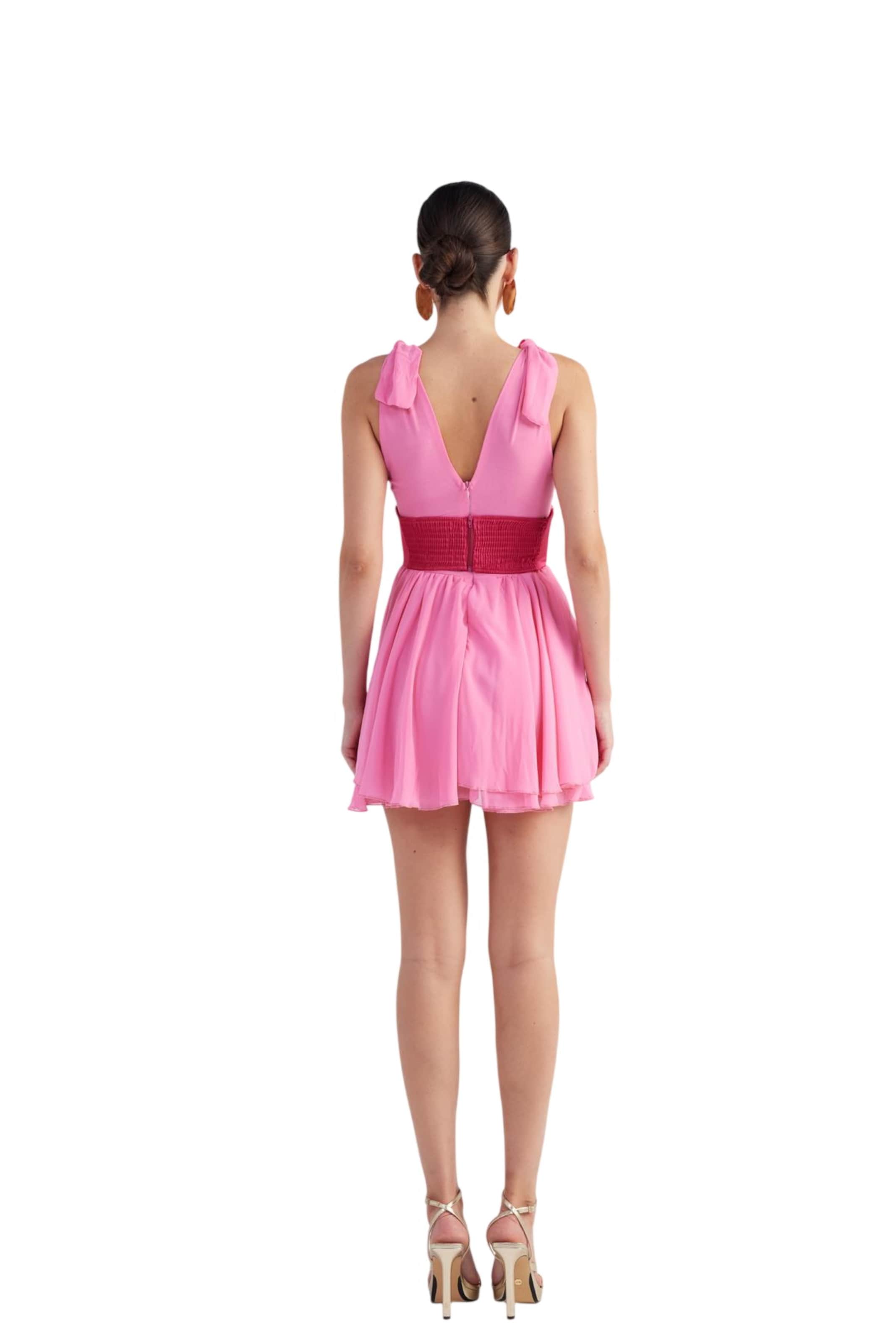 HOLLY LOLLY Sommerkleid in Pink