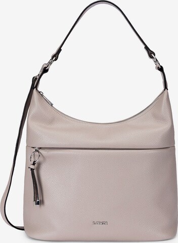 L.CREDI Schultertasche 'Maite' in Grau: Vorderseite
