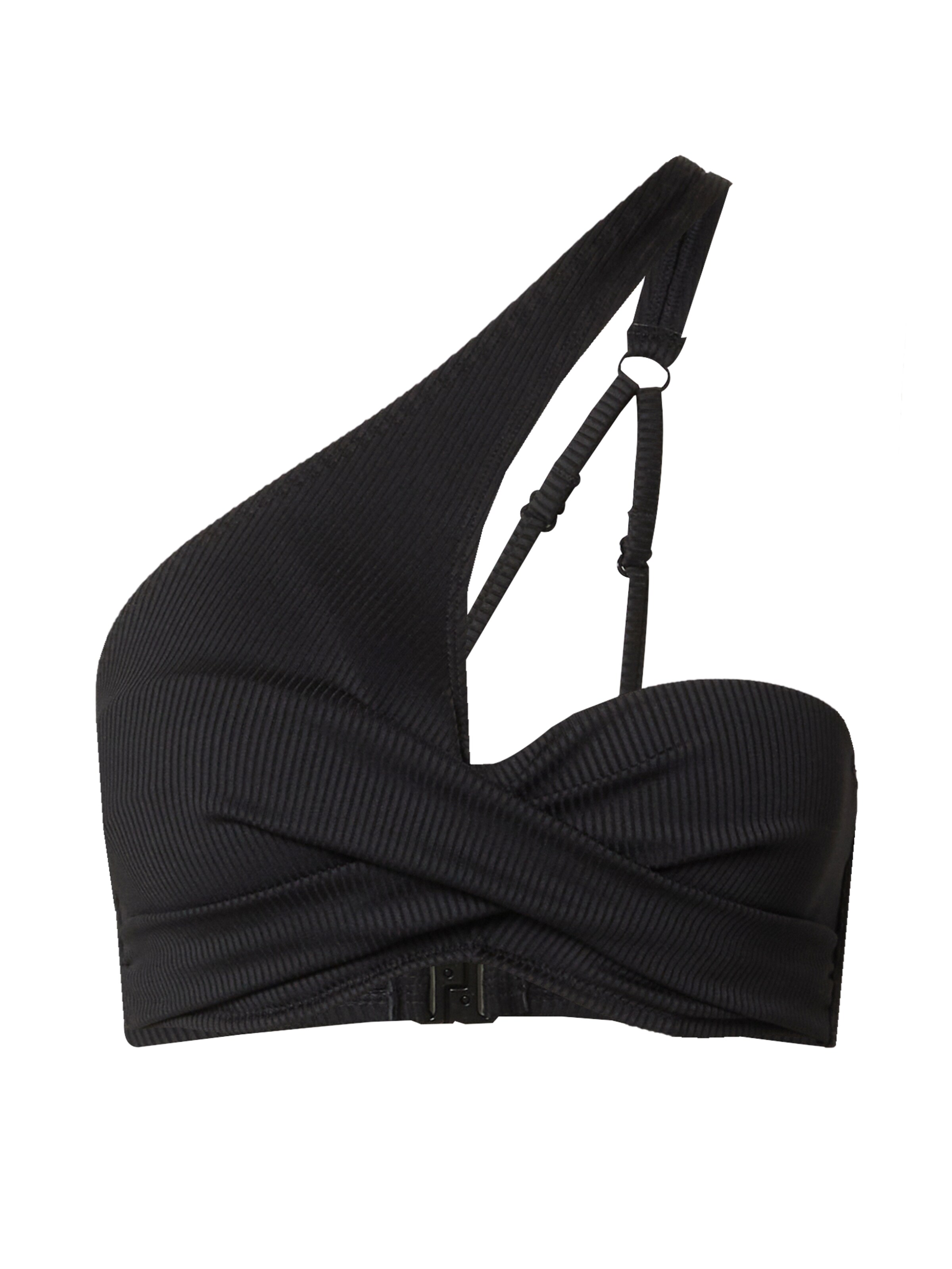 Hunkemöller Верх бикини в Черный: спереди