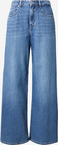 Wide leg Jeans 'ONLSilky' de la ONLY pe albastru: față