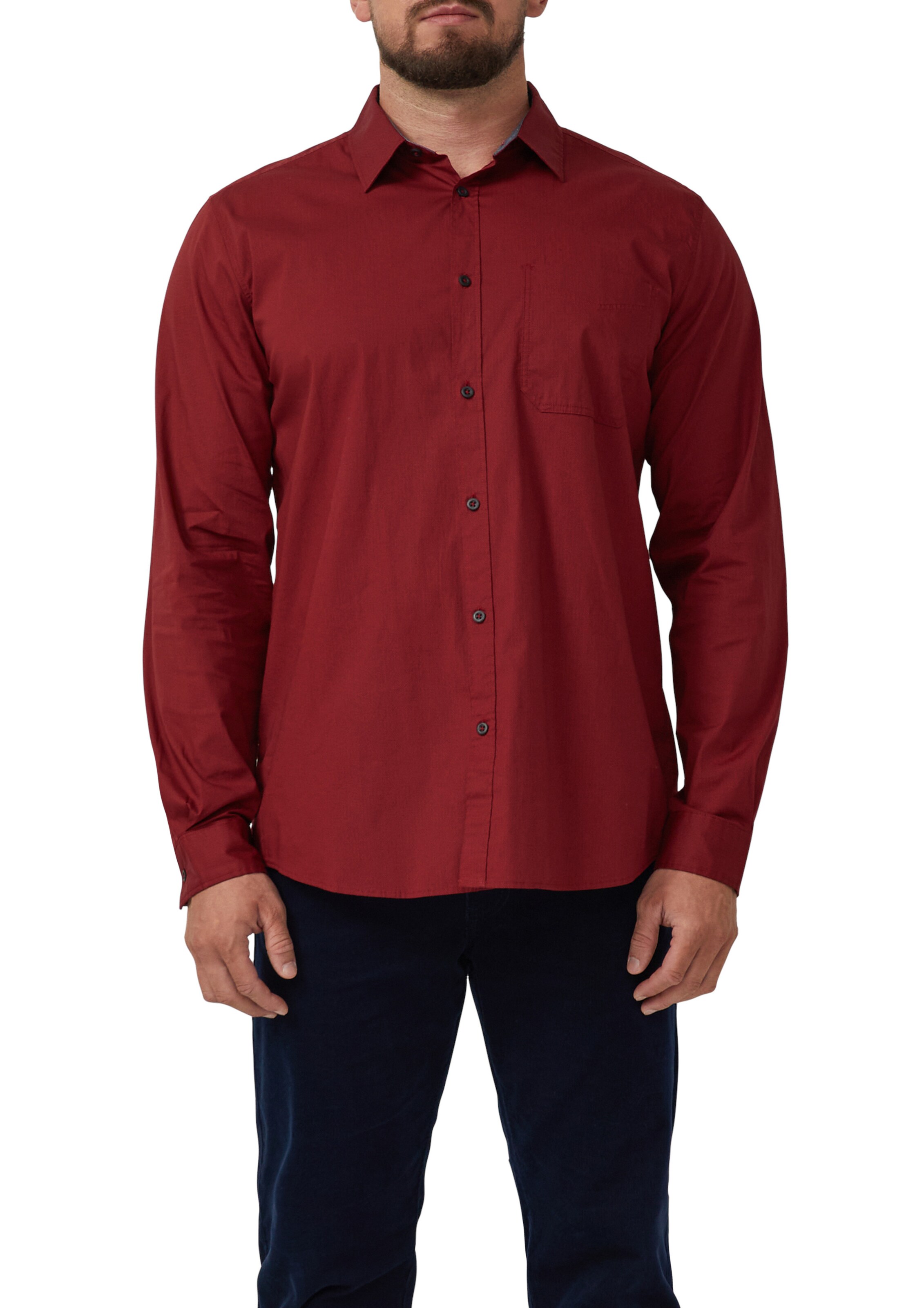 Coupe regular Chemise s.Oliver en rouge