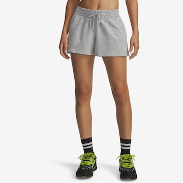 UNDER ARMOUR Regular Urheiluhousut värissä harmaa: etupuoli