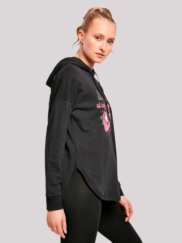 F4NT4STIC Sweatshirt 'Christmas Sleigh all day Santas Reindeers' in Zwart