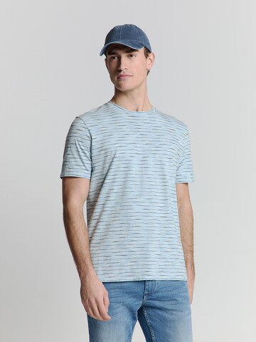 No Excess Shirt in Blue: front