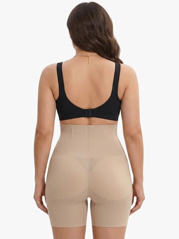 Pantalon modelant 'Corrigerende High Waist Short met Pads' Shapetape en beige