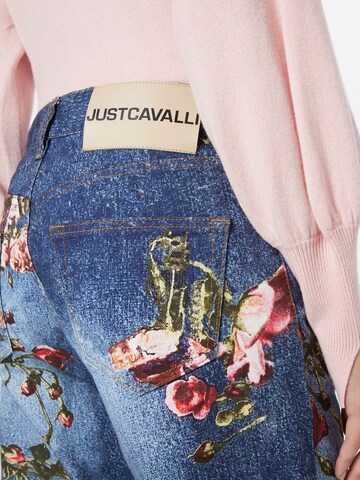 Wide leg Jeans de la Just Cavalli pe albastru