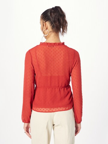 Camicia da donna 'Tessa' di ABOUT YOU in rosso