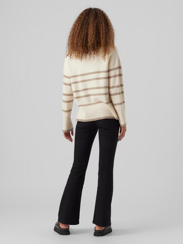 Pull-over 'SABA' VERO MODA en beige