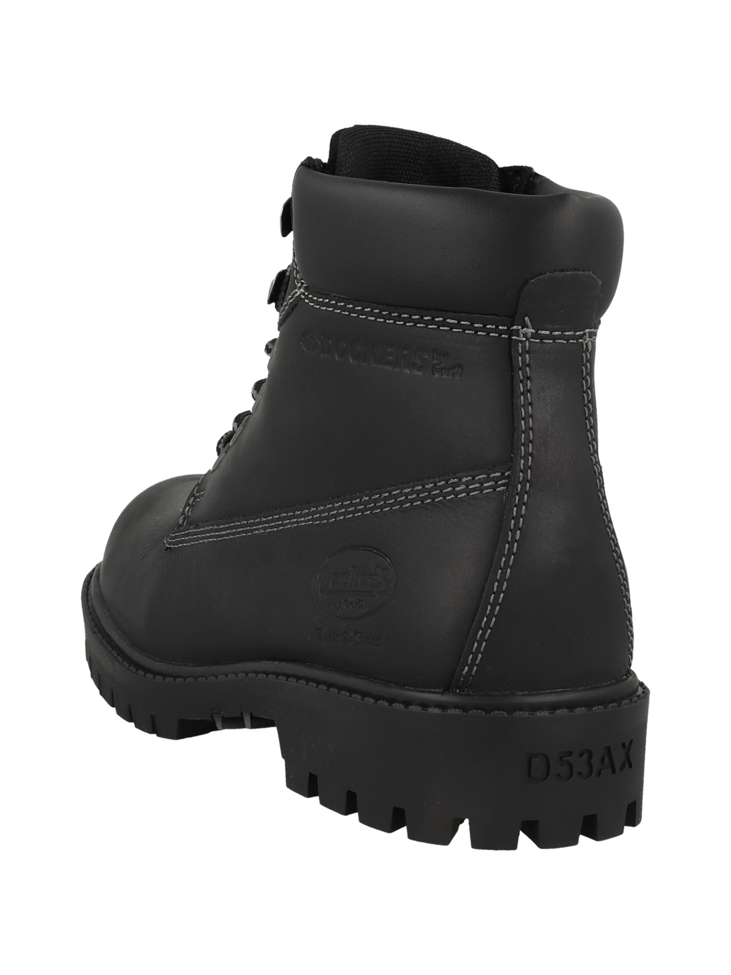 Dockers by Gerli - Botim com fivela em preto