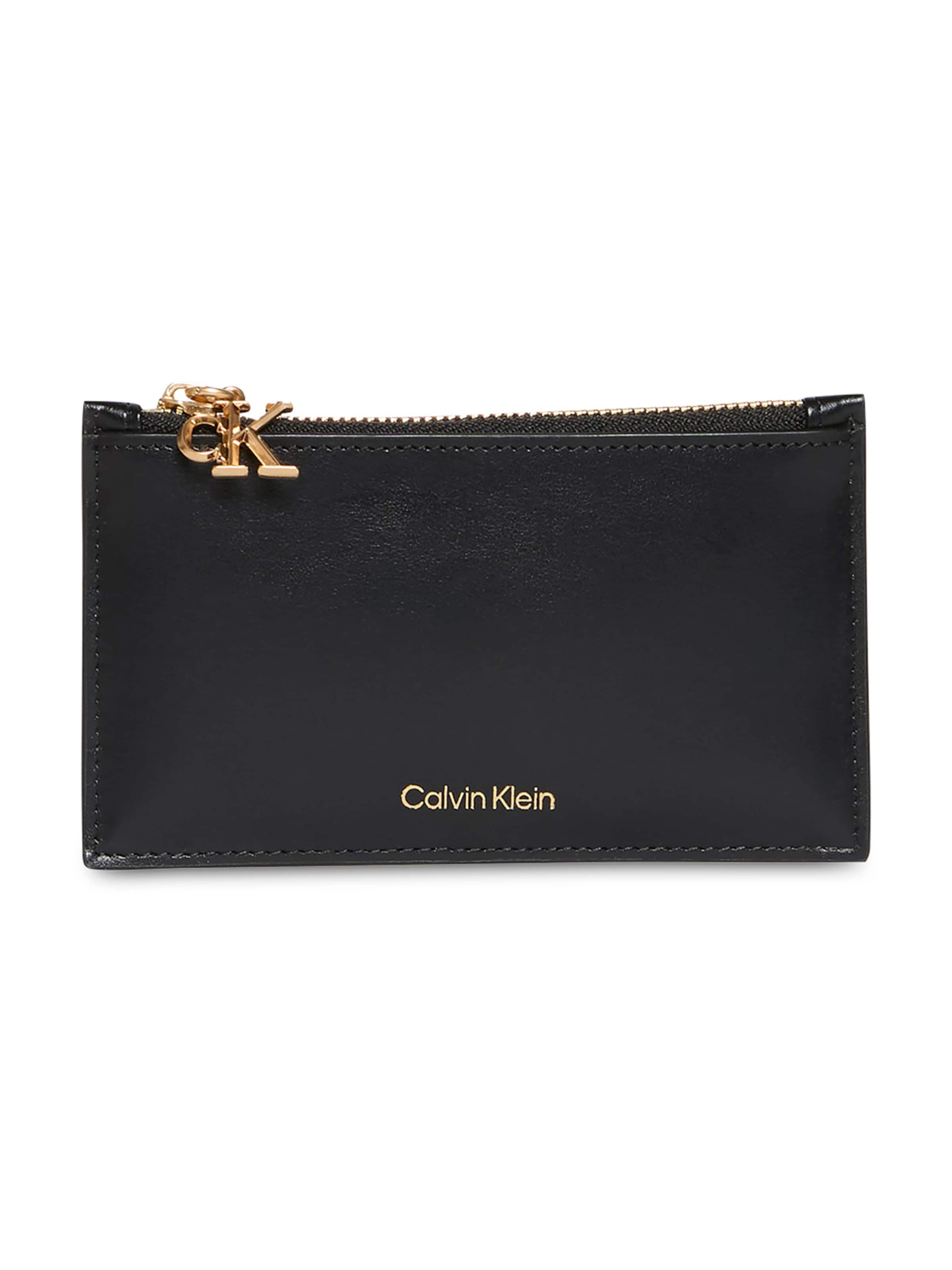 Calvin Klein Etui in Zwart: voorkant