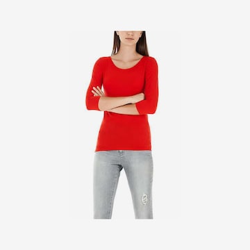 Marc Cain Shirt in Rood: voorkant