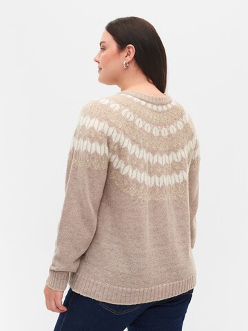 Cardigan Zizzi en beige