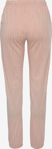 VIVANCE Spodnie od piżamy w kolorze różowy