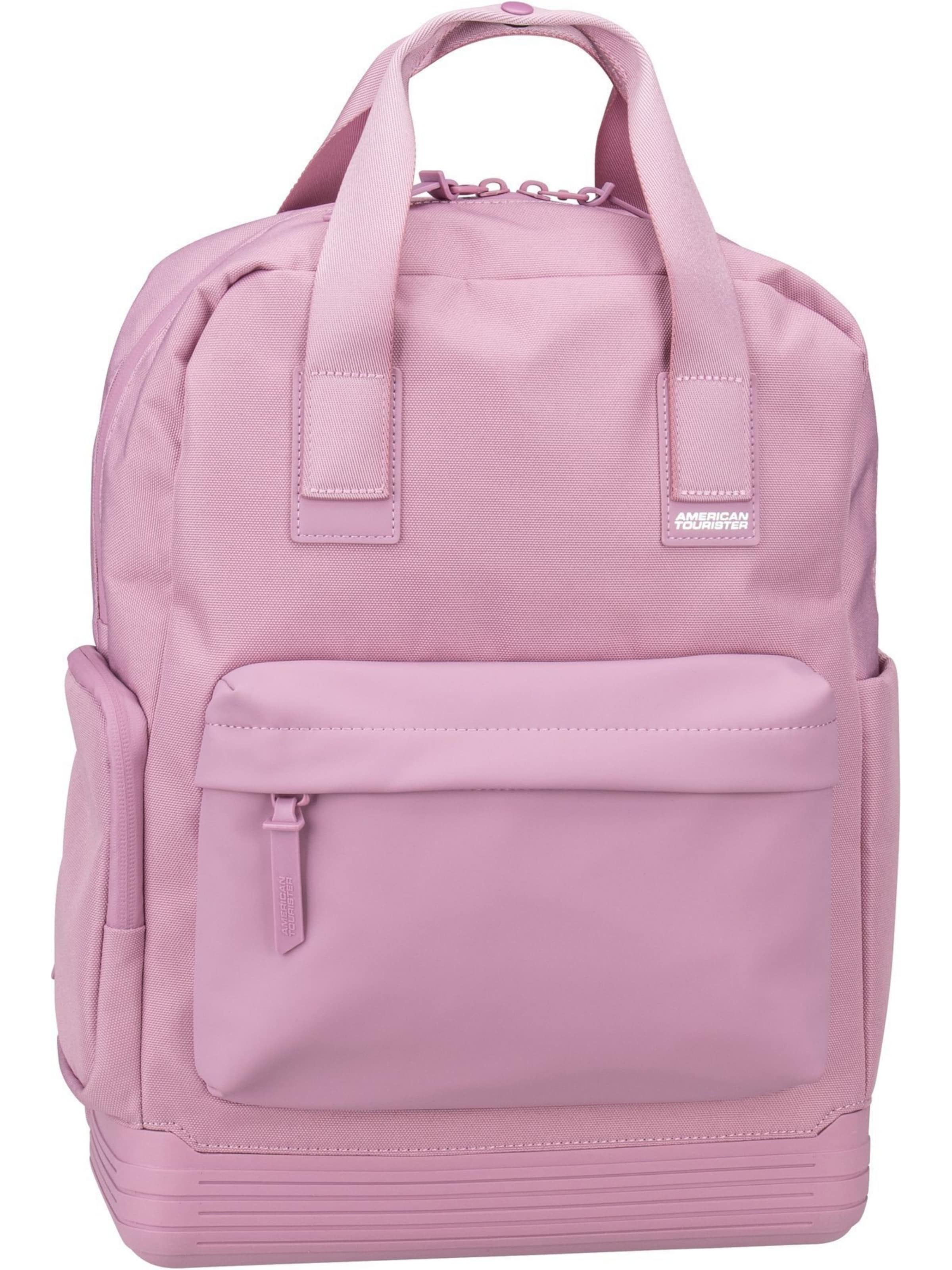 Zaino di American Tourister in rosa: frontale