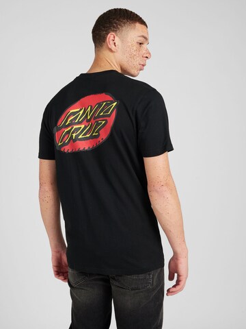 Santa Cruz T-Shirt 'Creep Dot' in Schwarz