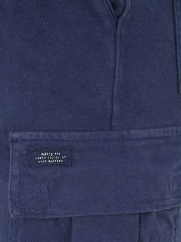 Regular Pantalon cargo BLEND en bleu