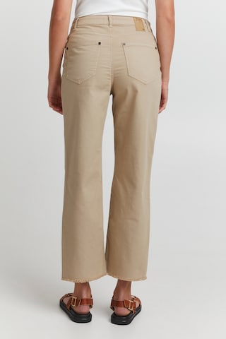 PULZ Jeans Regular Jeans in Beige