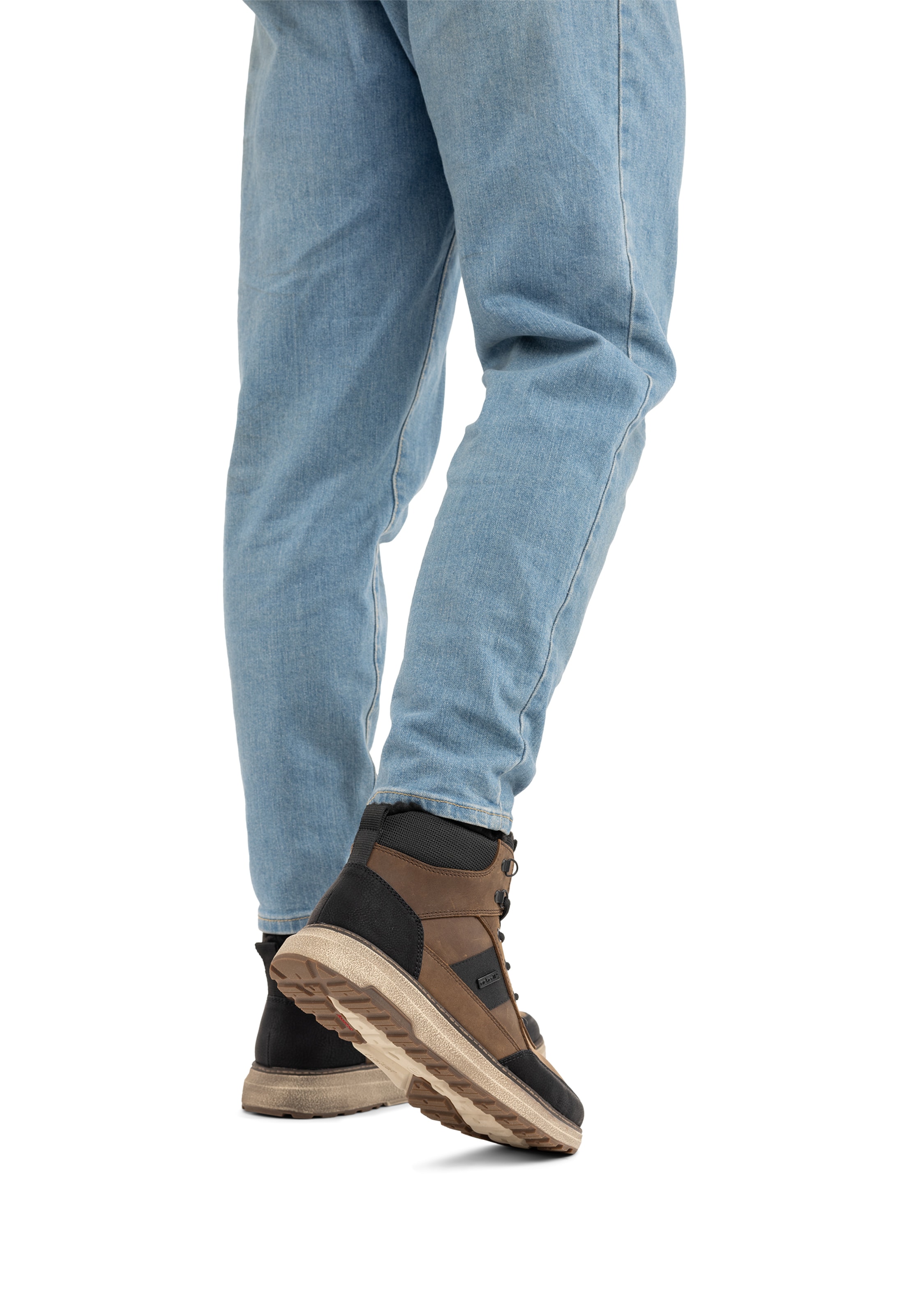 Baskets hautes ' B5546 ' Rieker en marron