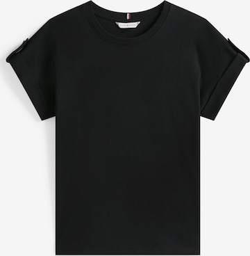 TOMMY HILFIGER Футболка в Черный: спереди