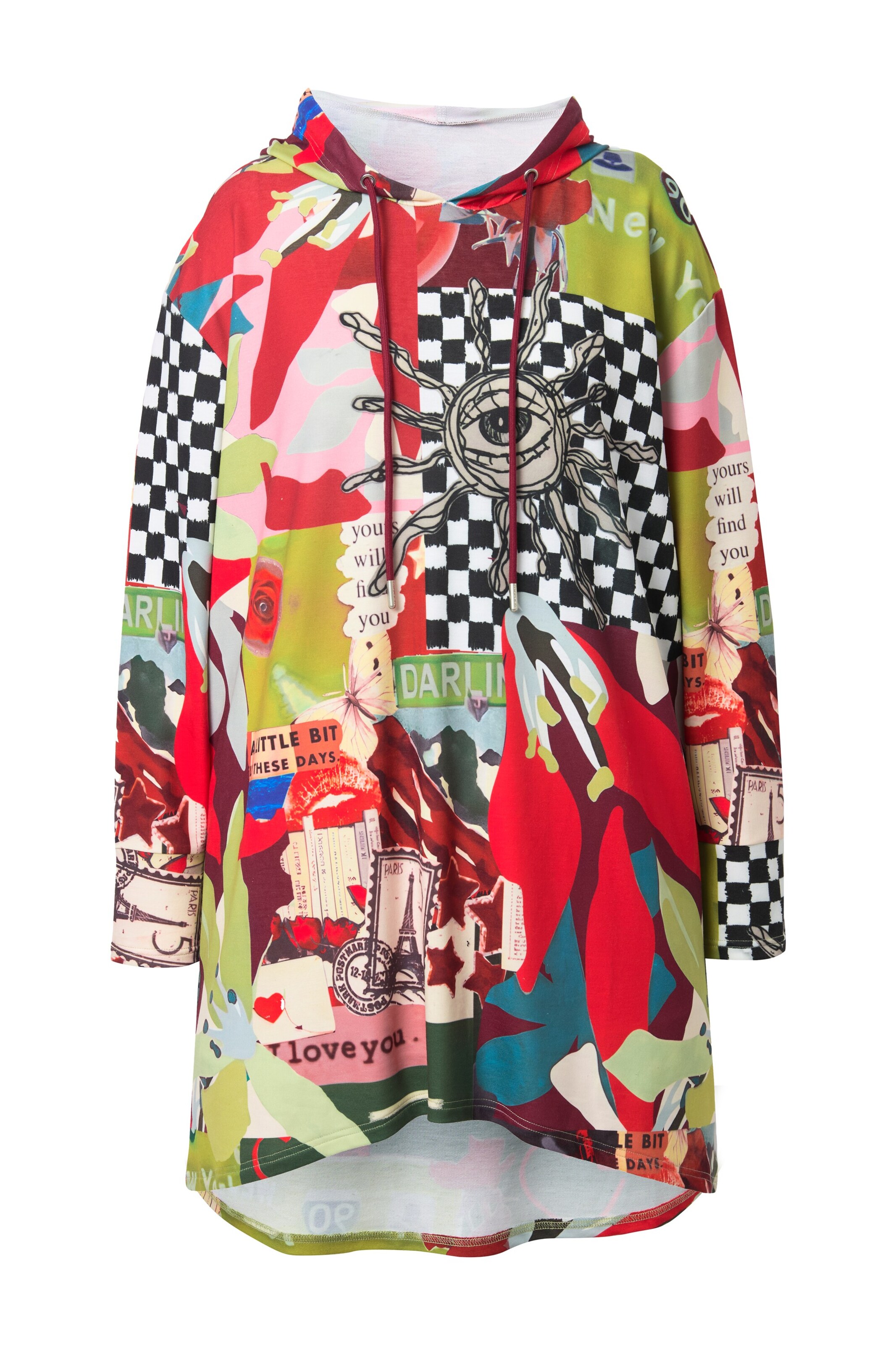 Angel of Style Sweatshirt in Red: front