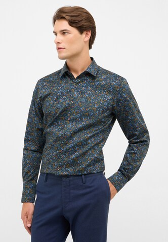 ETERNA Slim fit Business shirt in Blue: front
