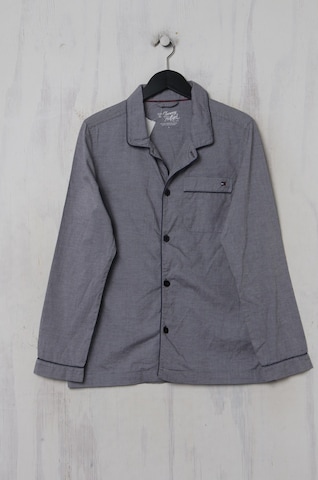 TOMMY HILFIGER Button Up Shirt in S in Grey: front