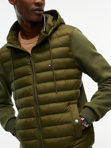 Giacca di felpa di TOMMY HILFIGER in verde