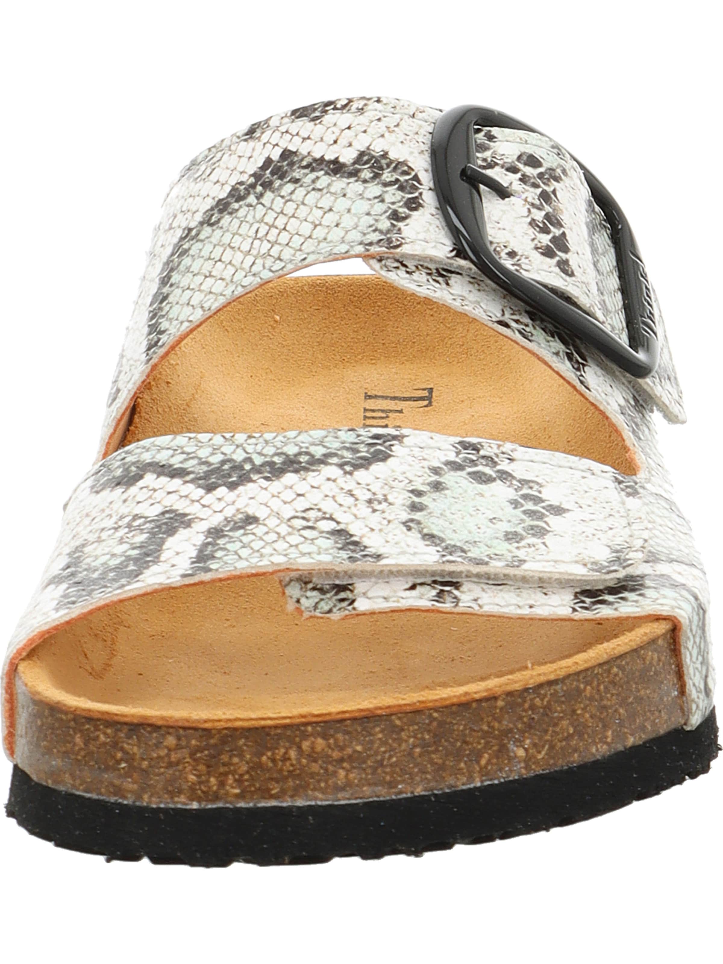 THINK! Pantolette 'Crissi' in Grau