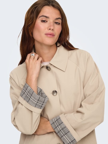 Manteau mi-saison 'ONLORCHID' ONLY en beige
